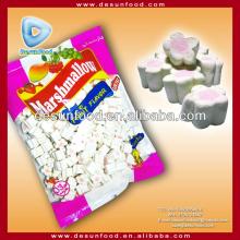 Large bag Low fat Flower shape fruit flavor halal marshmallow candy