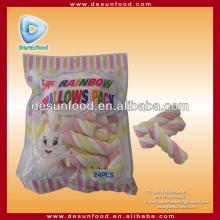 Rainbow Twisted Halal Marshmallow