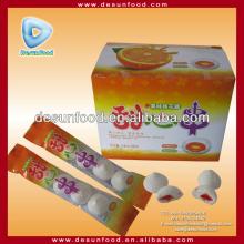 5pcs pack small bread center filled marshmallow with jam filling