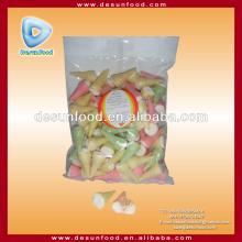Ice cream marshmallow with halal soft candy filling