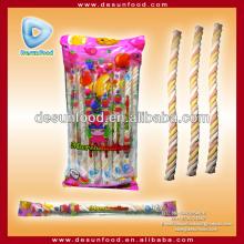 Desun 20g Halal Long stick twisted Marshmallow candy
