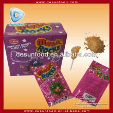 Magic Rock Popping candy with lollipop