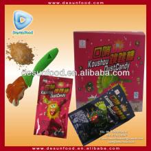 Dust Popping Candy with whistle lollipop