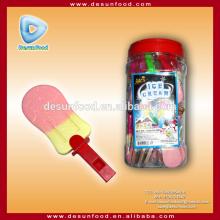 Ice cream whistle lollipop milk candy