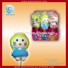 Cartoon shape marshmallow lollipop