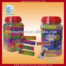 Ben Ten  tattoo   chewing   gum  with  tattoo 