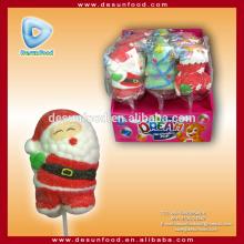 Christmas candy marshmallow lollipop