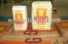 Double coated packed  sugar  for retailing