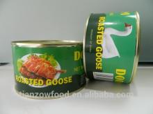 Tianzow 340g Canned Roasted Goose in Round Tin for Sale