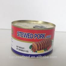 397g Canned Stewed Pork Sliced in Round Tin