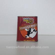 340g canned corned beef in trapezoid tin