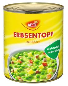 AP'TI Peas pot with bacon and vegetables