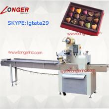 Pillow shape chocolate bar packing/packer machine