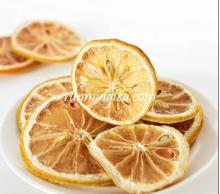 Dry lemon slice