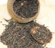 Rosin Fragrance Tangerine Peel puer tea 8682