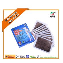Effective cure arthritis rheumatism medical and capsicum plaster