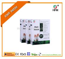 Support CE ISO 100 % natural high quality detox foot patch magnet slimming patch