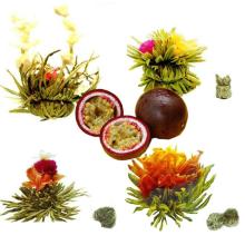 Passion Fruit Flavor Blooming Tea,Flower Tea Ball,Fruit Flavor