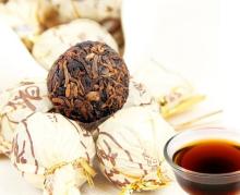 Royal Puer,Yunnan Mini Ripe Puer Tea,Hand-made Puer Tuocha