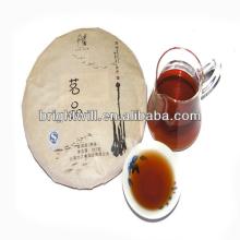 Natural yunnan good quality fermented cake puer tea, mingpin 357g puer tea