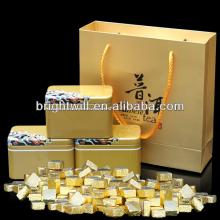 Puer gold brick mini puer tea, mini puer organic tea, slimming mini puer brick tea