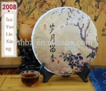 Herbal valued ancient China Puer tea