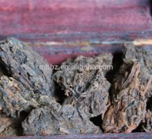 Dark puerh teas in  block  type
