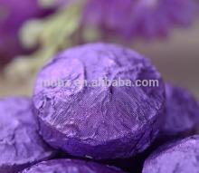 Lavender petal pu erh TUOCHA tea