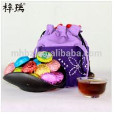 Organic  dry ing  flower  blended puerh tea