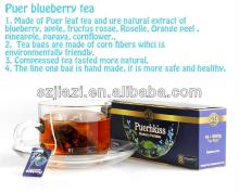 Puer blueberry tea hot sell tea bag