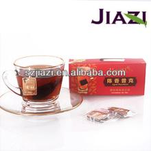 Aged Puer tea bag branded tea bags