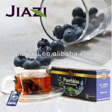Puer blueberry fitness tea