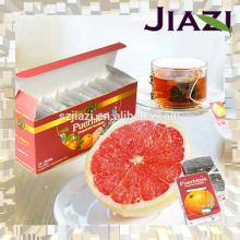 Puer Grapefruit fruit infusion tea