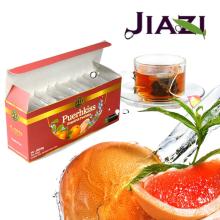 Puer Grapefruit tea bag chinese weight loss tea