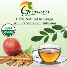 100% Natural Moringa Apple Cinnamon Infusion
