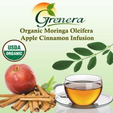 Organic Moringa Oleifera Apple Cinnamon Infusion