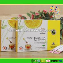 Chinese Tea Brands Best keep Fit  Instant  Fruit Lemon Black Tea  Powder 