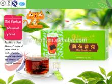 Healthy puer slimming lose weight mint tea bag
