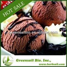 Delicious soft ice cream powder with Chocolate