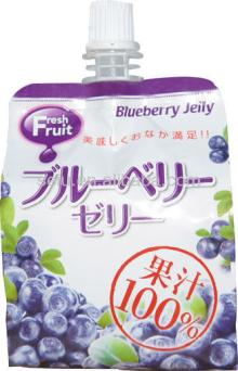 100% Blueberry Juice Jelly Drink