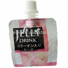 peach  jelly  with  collagen  functional effects