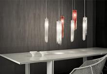Modern minimalist fashion glass chandelier chandelier  pendant   lamp  customized software installed hal