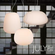 JULY come designer style modern minimalist Scandinavian IKEA restaurant marshmallow chandelier - Rou