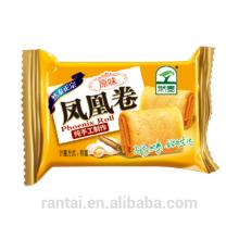 hot sale manual baking biscuit roll with sachet packaging