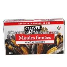 High Quality Canned Smoked Mussels in Oil