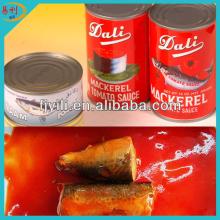 Bulk canned mackerel in tomato sauce with factory price