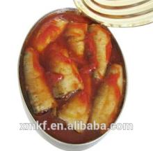 Canned jack mackerel fish in tomato sauce 425g/200g/155g,OEM