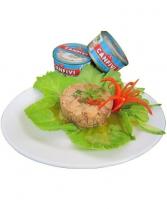 WHITE MEAT TUNA TONGOL IN BRINE 185g/130g