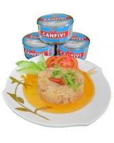 WHITE MEAT TUNA TONGOL IN OIL WITH RED CHILLI