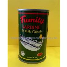 Sardine in vegetable oil